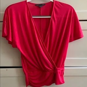 AX Armani Exchange Fuchsia XS top
